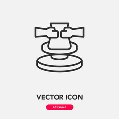 pottery icon vector. pottery sign symbol