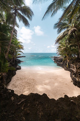 Paradise Beach from São Tomé e Príncipe in Ilha das Rolas