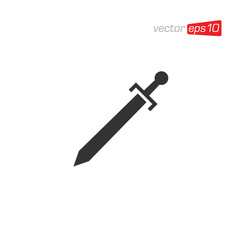 Sword Icon Design Vector Illustration