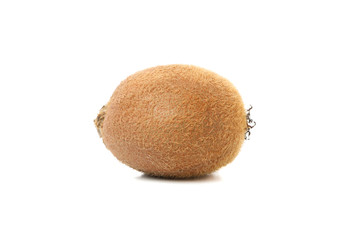 Fototapeta premium Ripe fresh kiwi isolated on white background