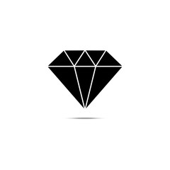 solid icons for Diamond,vector illustrations