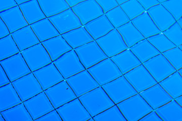 Water ripples at swimming pool background