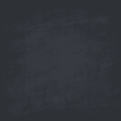 School horizontal chalkboard vector black background. Blackboard texture illustration.