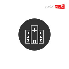 Hospital Clinic Icon Design Vector