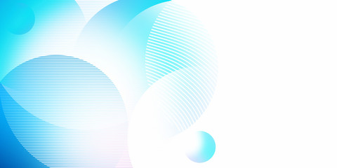 Abstract light blue background with circle shape