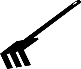 Shovel and bucket toys icon