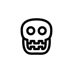 Skull, Head, Skeleton, Ghost, Death Icon