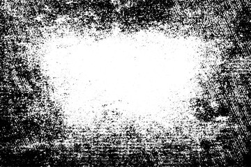 Black and white grunge texture. Urban worn background of an old surface. Monochrome abstraction