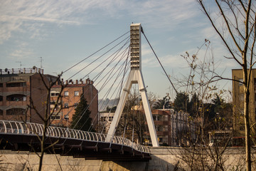 new cycle-pedestrian educational bridge S. Maria degli Angeli - Rione Libertà - Benevento