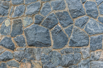 Texture of stone wall or granite stone wall