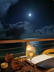 Mauritius full moon beach sunset