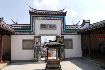  Portal chinesischer Thean Kong Thnuah Tempel