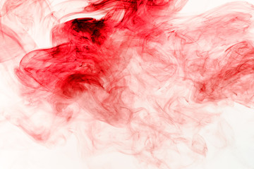 Smoke abstract colorful for background