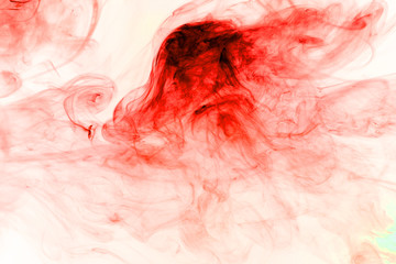 Smoke abstract colorful for background