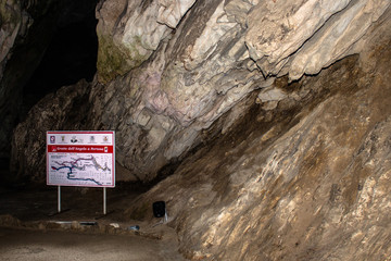 The Caves of Pertosa-Auletta, with Negro underground river