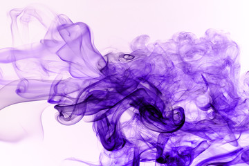 Smoke abstract colorful for background