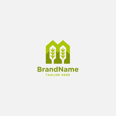 Nature Leaf Logo Inspiration Vector Illustration
