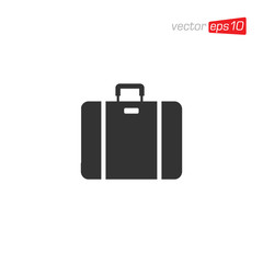 Suitcase and Bag Icon Design Vector