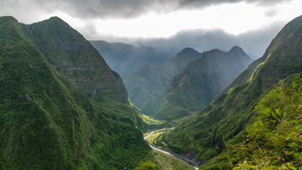 Naklejka premium Ile de la Réunion