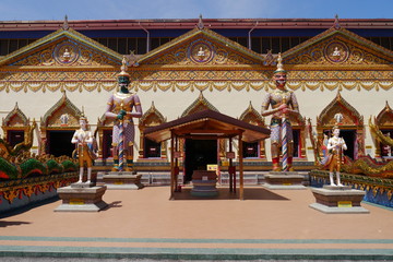 Georg Town Penang Thailändischer Tempel schlafender Buddha