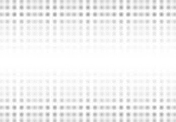 Abstract halftone dotted background. Monochrome pattern with stars.  Vector modern futuristic texture for posters, sites, business cards, postcards, labels and stickers. Design mock-up layout.