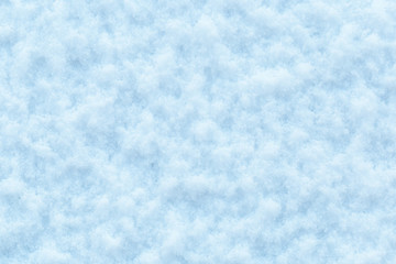 Fototapeta na wymiar Texture of natural snow. Top view of the snow.