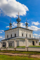 Fototapeta na wymiar Peter and Paul Church in Suzdal, Russia. Golden ring of Russia