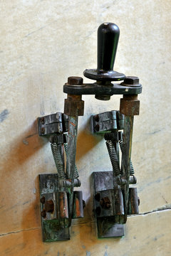 20th century vintage electric knife switch