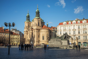 Fototapeta na wymiar St.-Nikolaus-Kirche in Prag 