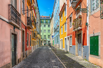 Fototapeta na wymiar Street in Lisbon, Portugal