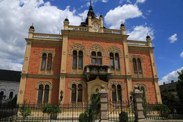 Fototapeta na wymiar Slavic Maticas - Matica Srpska, is the oldest cultural-scientific institution of Serbia, Novi Sad, Serbia