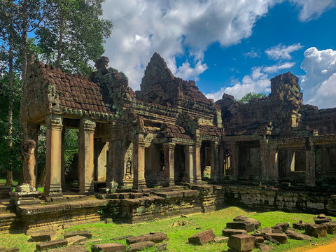 Entrée nord du temple de Preah Khan