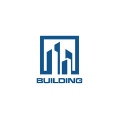 Building Construction Real Estate Logo Template Vector Icon