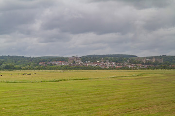 Fototapeta na wymiar Rural landscape near Arundle