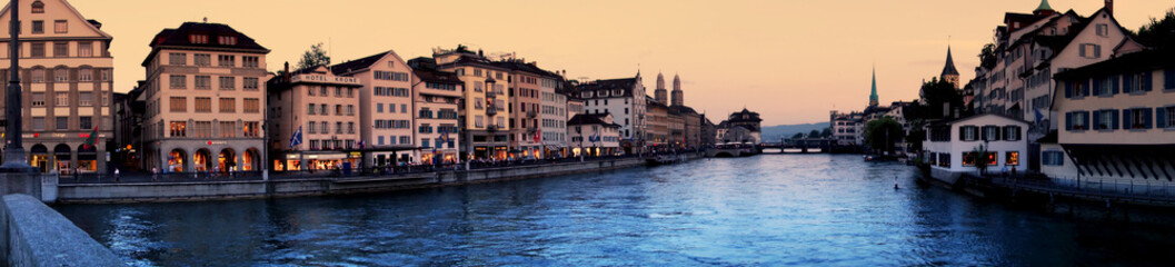 Naklejka premium Zürich, Schweiz