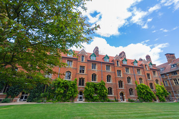 Exterior view of the Friars of Queens' College