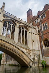 Fototapeta premium Bridge of Sighs from the River Cam