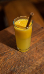 glass of orange juice