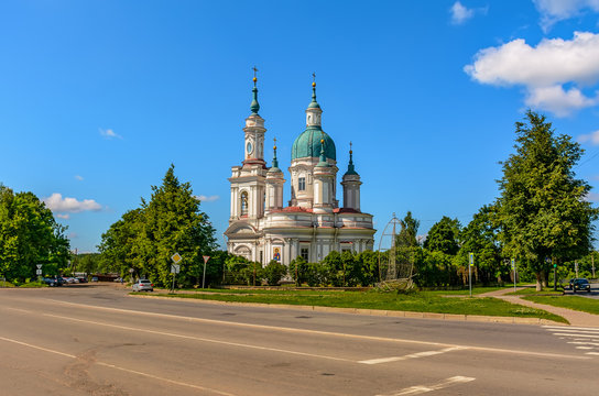 Catherine&rsquo;s Cathedral, the main Orthodox church in Kingisepp, was built in the years 1764-1782.