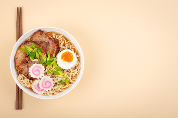 Japanese noodle soup ramen