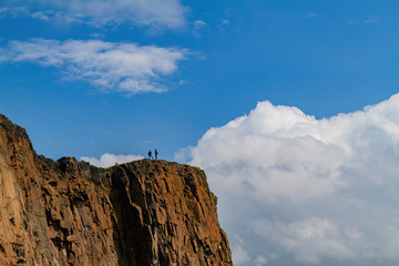 Beautiful natural landscape of Holyrood Park