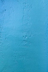 Texture of blue painted wall