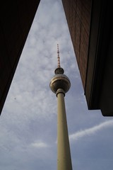 Famous tv tower of Berlin, Germany