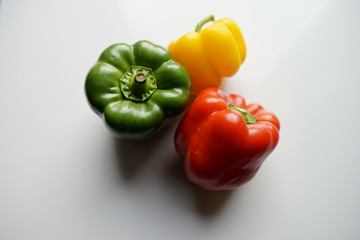 Dreierlei Paprika Gemüse