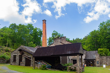 Exterior view of the Stott Park Bobbin Mill