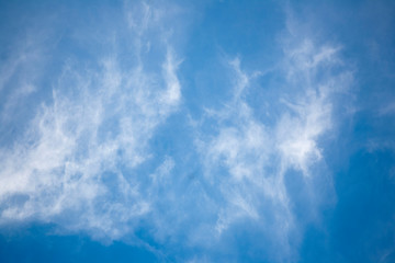 typical abstract sky in september