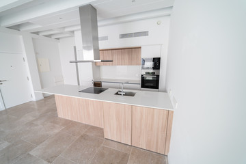 interior of modern kitchen
