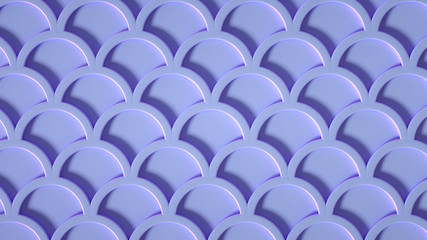 Geometric interior background. 3d illustration, 3d rendering.