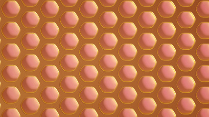 Grill background. Geometric interior background. 3d illustration, 3d rendering.