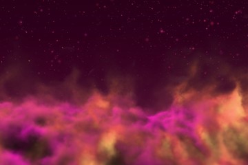 Abstract background design illustration of gothic heaven concept with lights bokeh effect you can use for any purposes